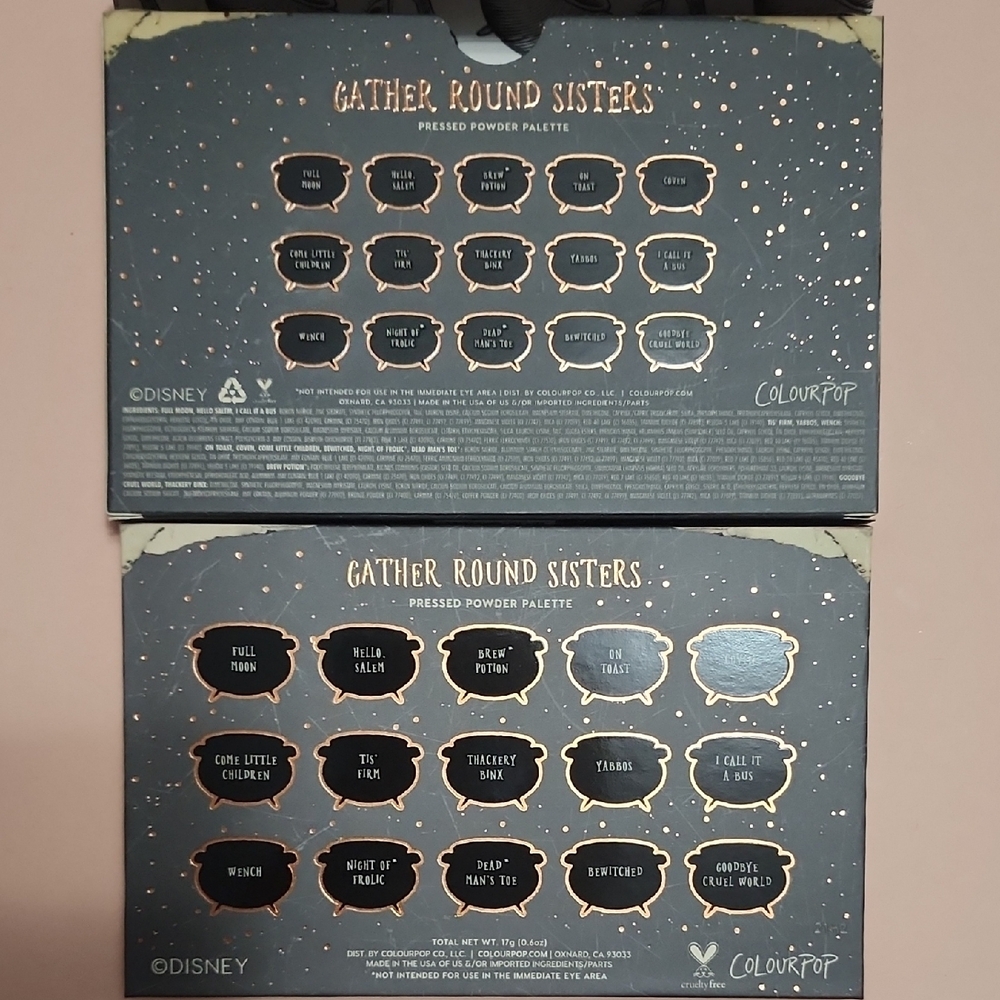 Colourpop Gather Round Sisters Eyeshadow Palette - Picture 3 of 3